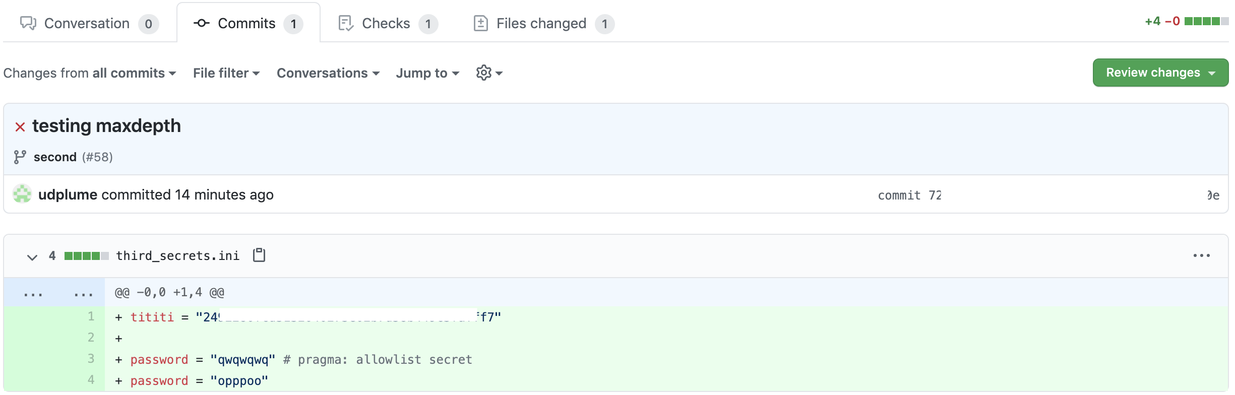 Scan PR code · Issue 12 · edplato/trufflehogactionsscan · GitHub