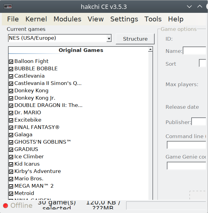 Incorrect window size on Linux · Issue #233 · TeamShinkansen/Hakchi2-CE ...