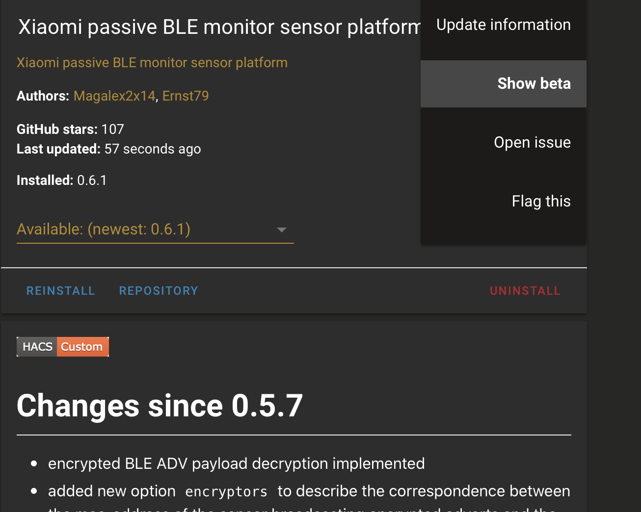 Cleargrass CGD1 Mijia bluetooth 5.0 support · Issue #38 · custom ...