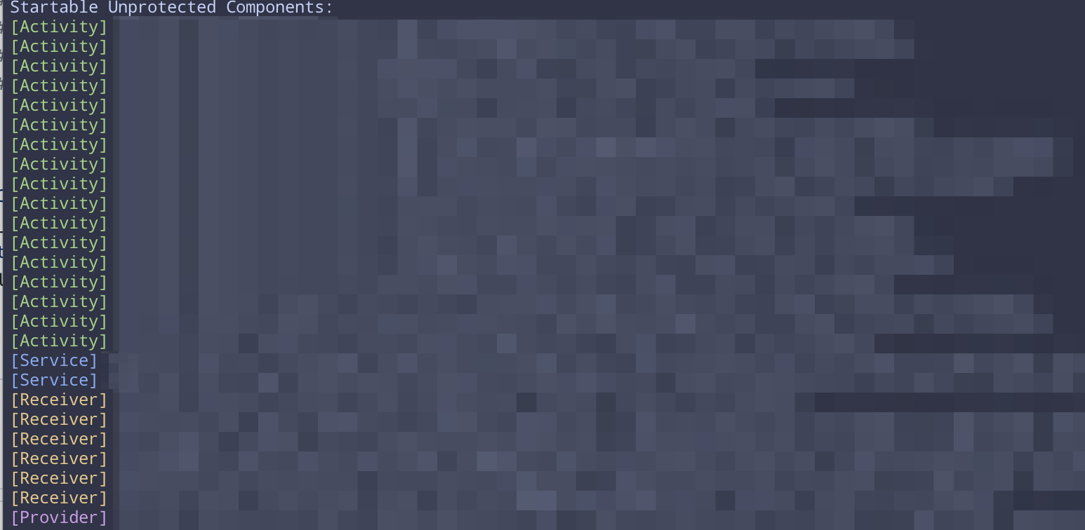 GitHub - gelosecurity/GetAndroidUnprotectedComponents: parse out ...