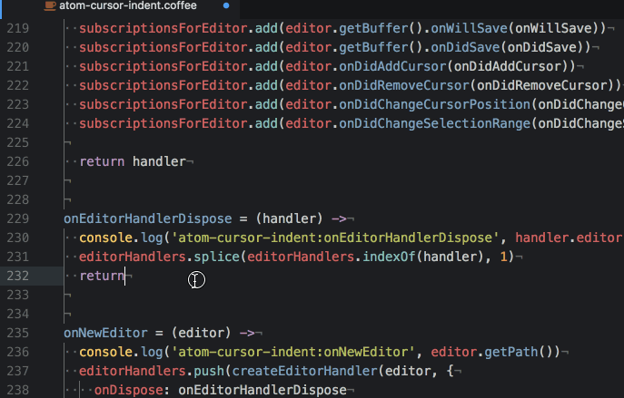 Native text selection appears, cursor does not appear if a package ...