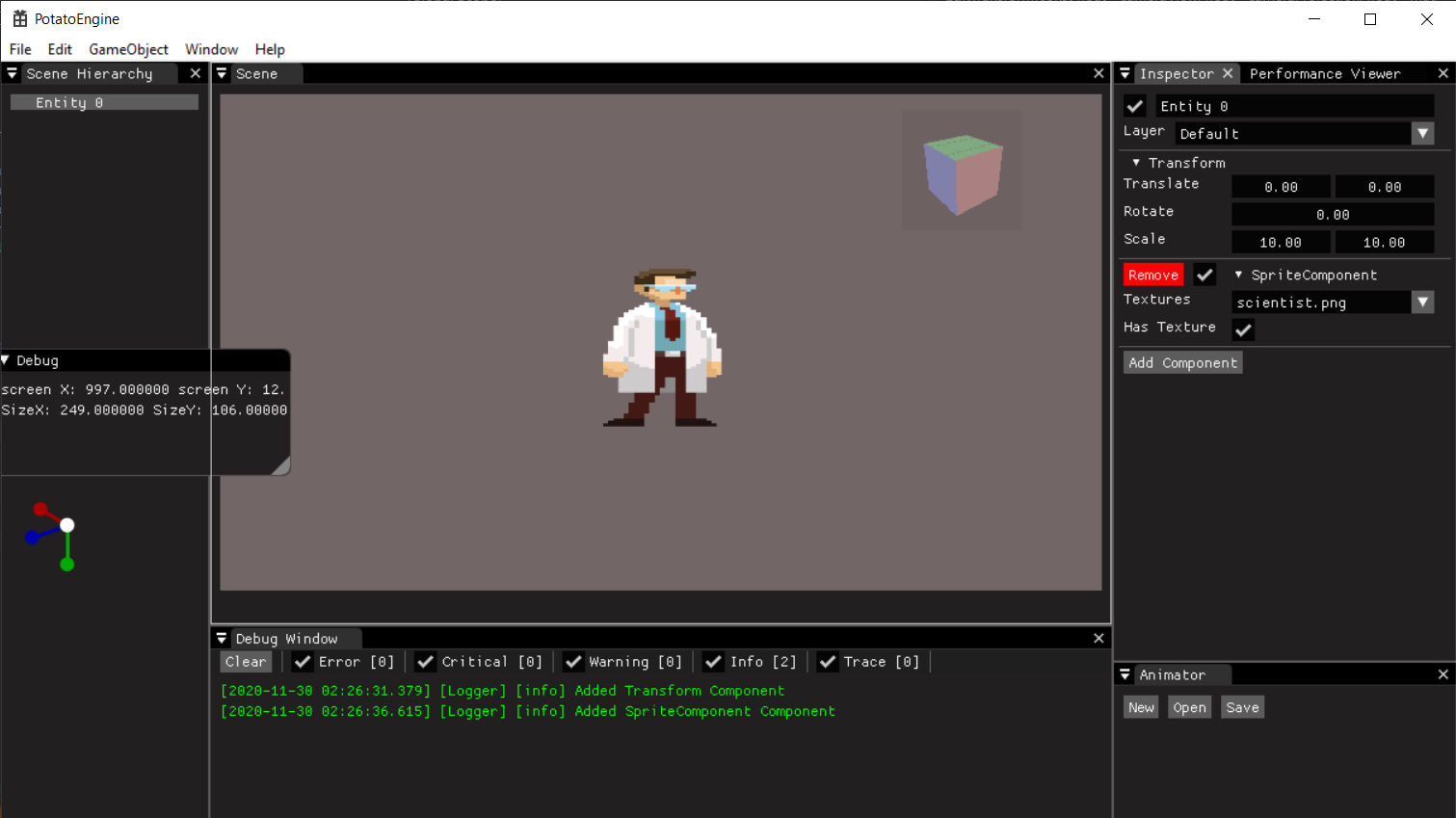 ImGuizmo the Scaling not shown · Issue #143 · CedricGuillemet/ImGuizmo ...