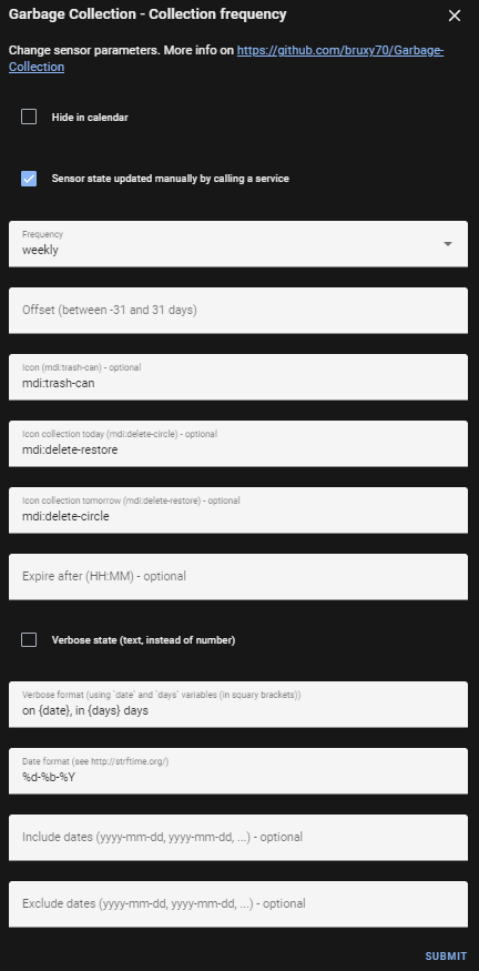 2 new issues · Issue #309 · bruxy70/Garbage-Collection · GitHub
