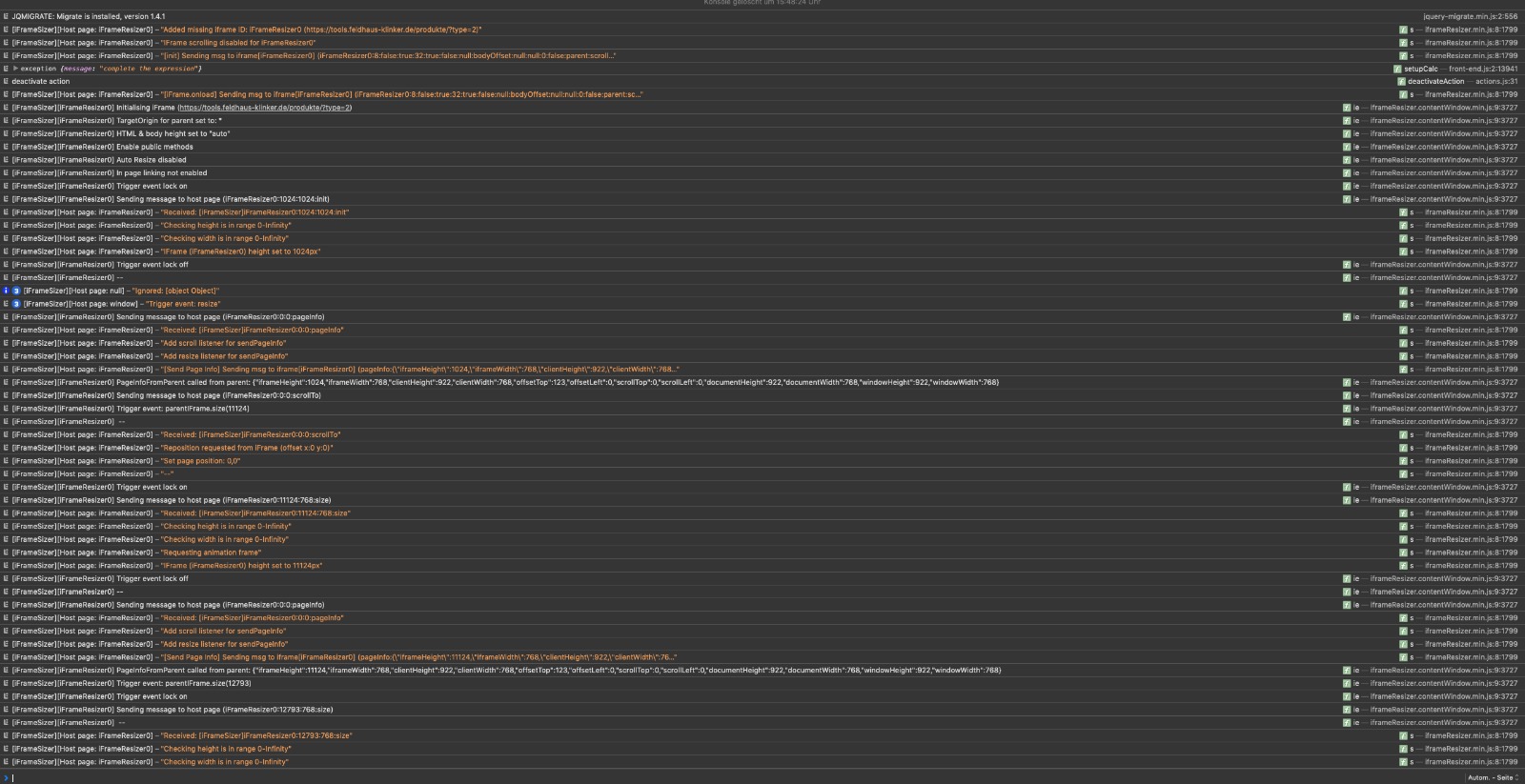 iFrame height not always correct on iOS devices. · Issue 830 · davidjbradshaw/iframeresizer