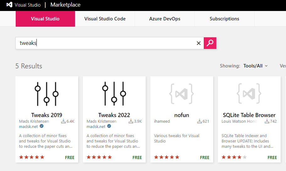 Incorrect Search Results · Issue #363 · microsoft/vsmarketplace · GitHub