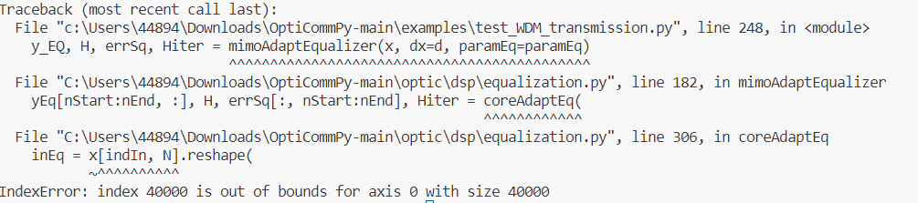 Bugs when run examples (test_WDM_transmission) · Issue #15 ...