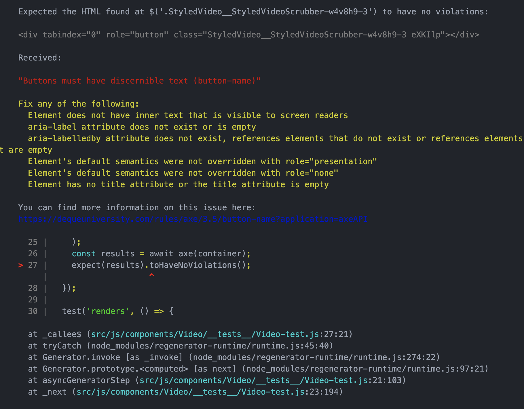 Video to support accessibility standards · Issue 4176 · grommet