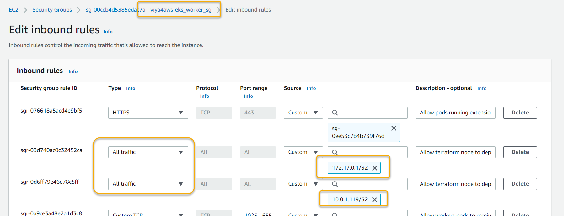 Terraform throws errors on subsequent deployments. · Issue 167