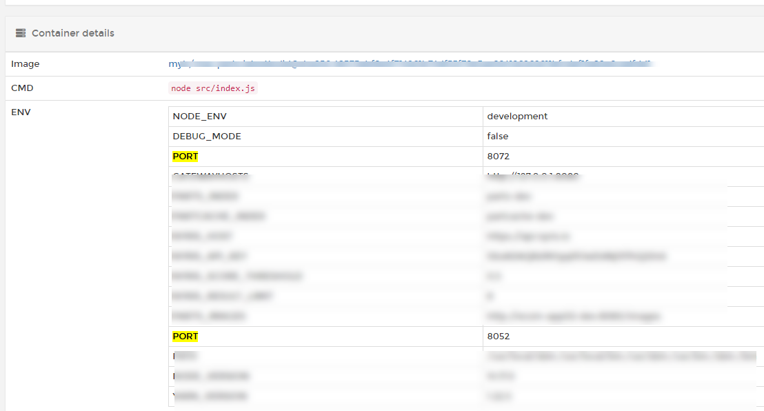 Environment Variable shown Twice · Issue #5206 · portainer/portainer ...