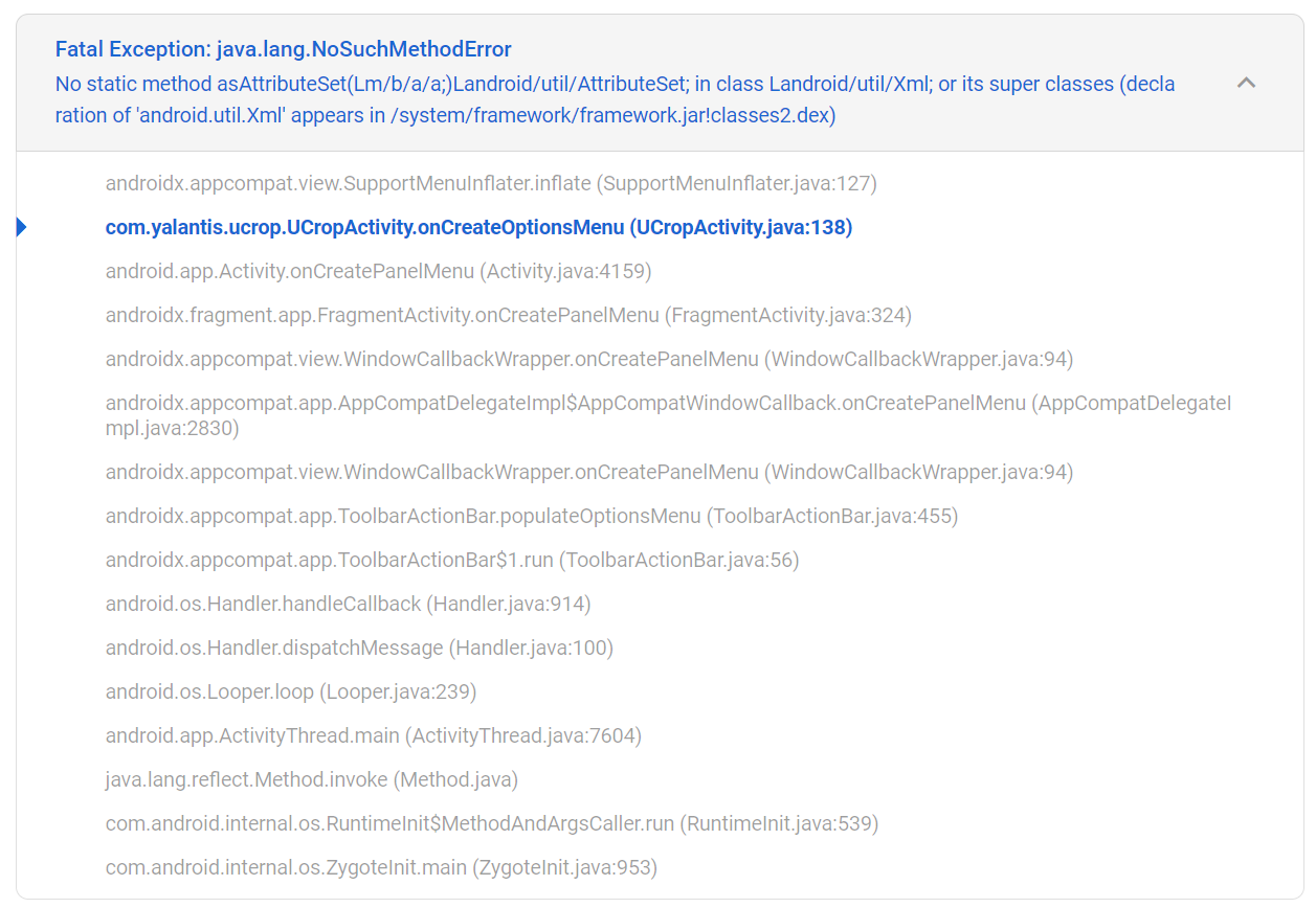 Crash in Release version · Issue #256 · hnvn/flutter_image_cropper · GitHub