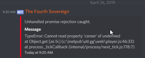 otl.gg/player/* - Crash on no career data · Issue #62 · overload ...