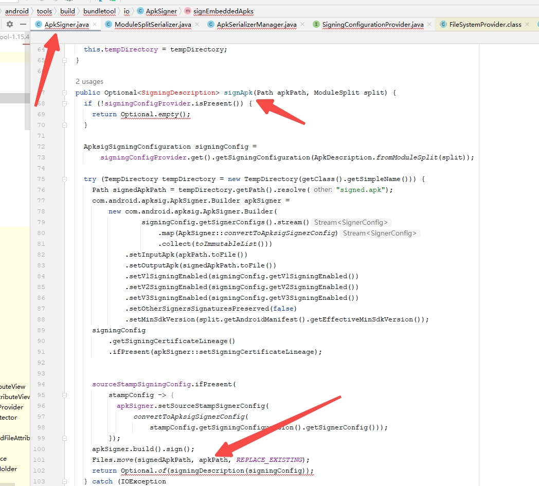unable-to-sign-apk-due-to-filealreadyexistsexception-issue-343