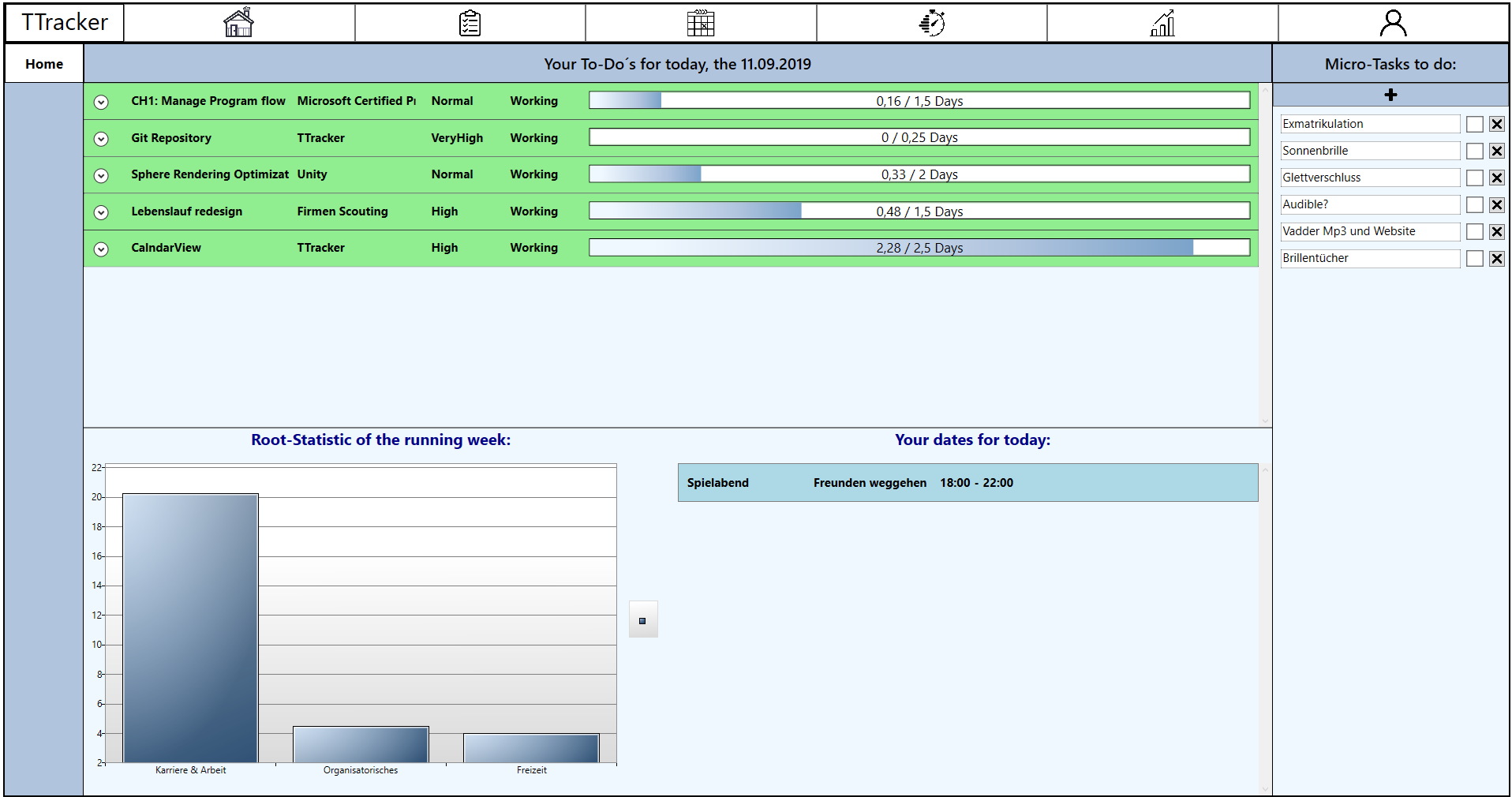 GitHub - TheItCrOw/TTracker: This is the repository for my TTracker - a ...