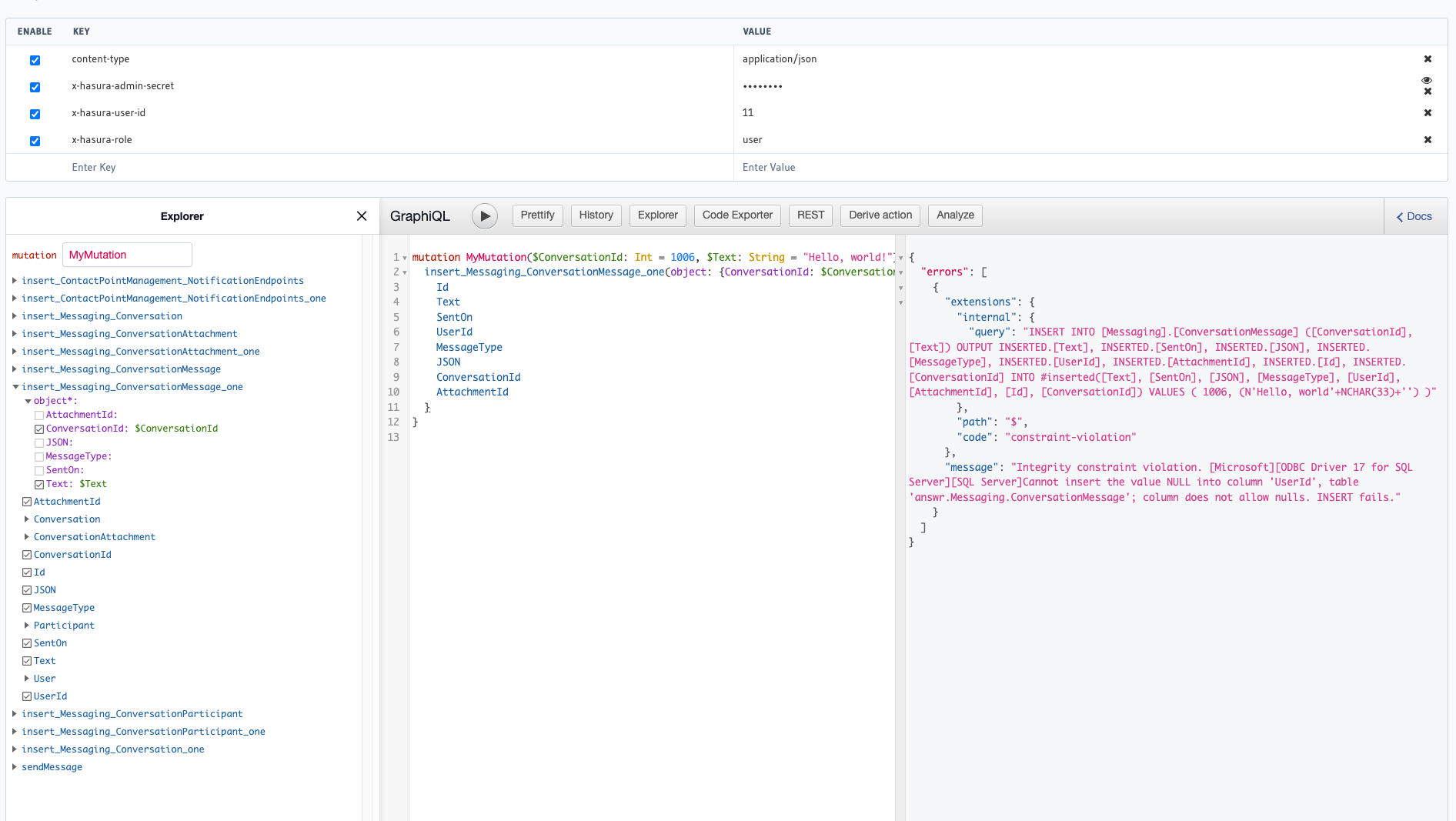 Column Presets not working in Sql Server · Issue #8221 · hasura/graphql ...