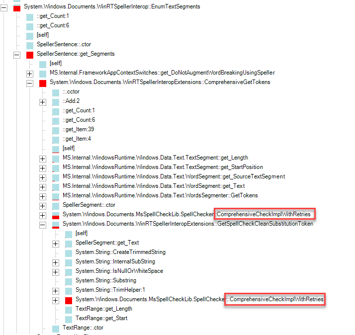 EnumTextSegments profile