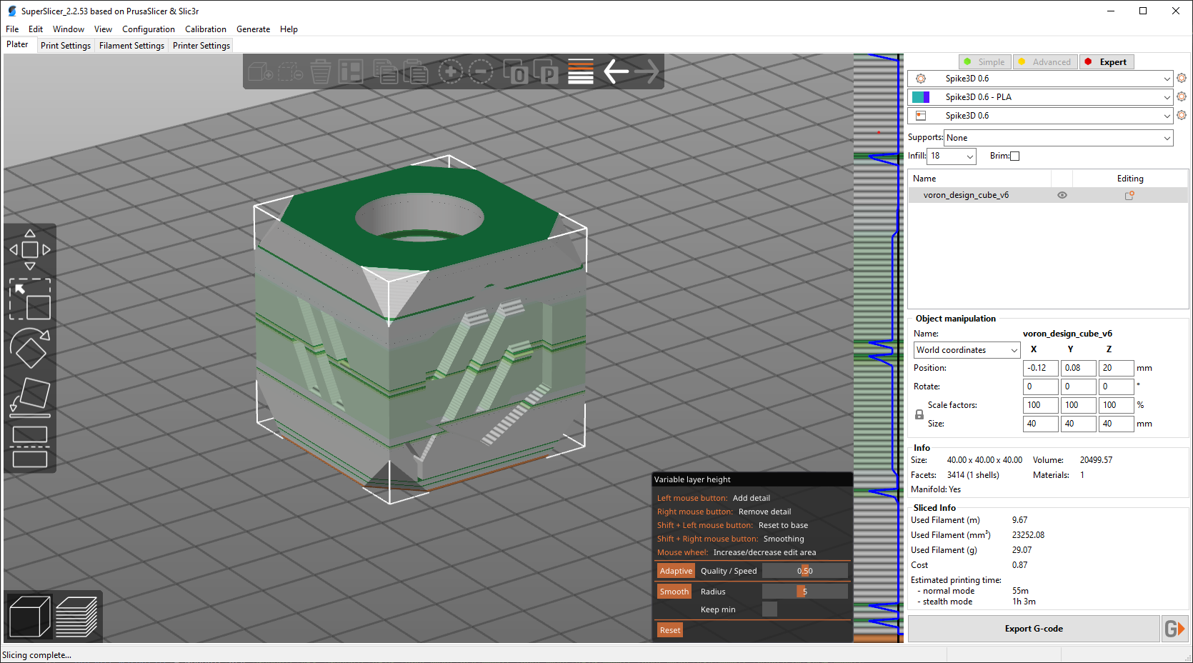Variable Layer Height doesn't always work · Issue #1010 · supermerill ...