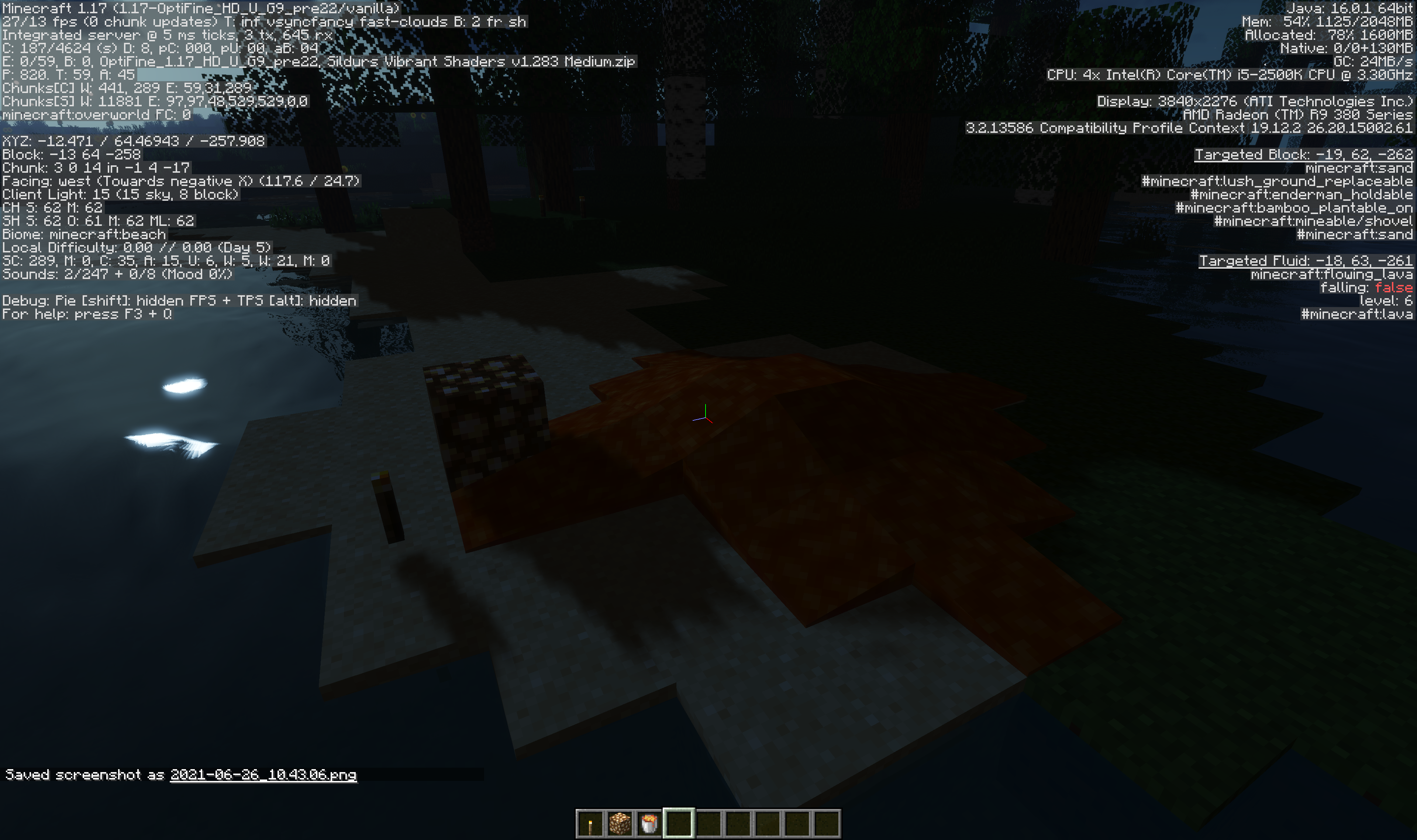 [Bug][1.17][G9_pre22] All light sources not working with shader · Issue ...