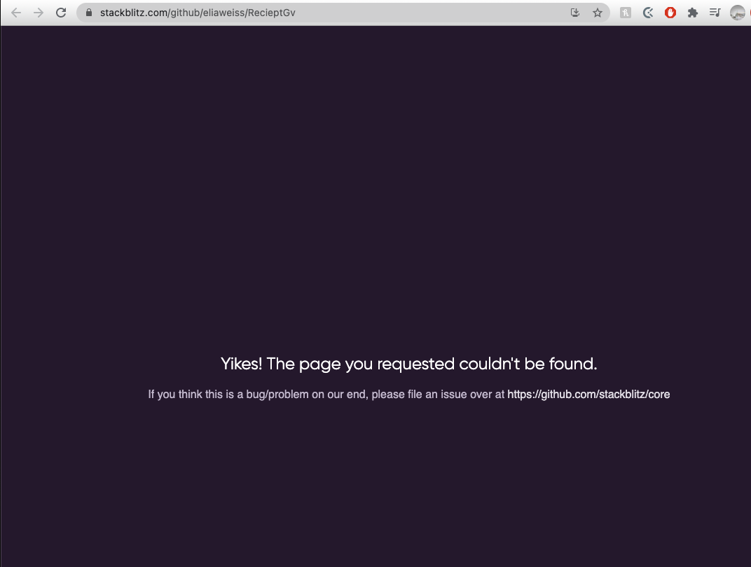 Import from github doesn't work · Issue #1072 · stackblitz/core · GitHub