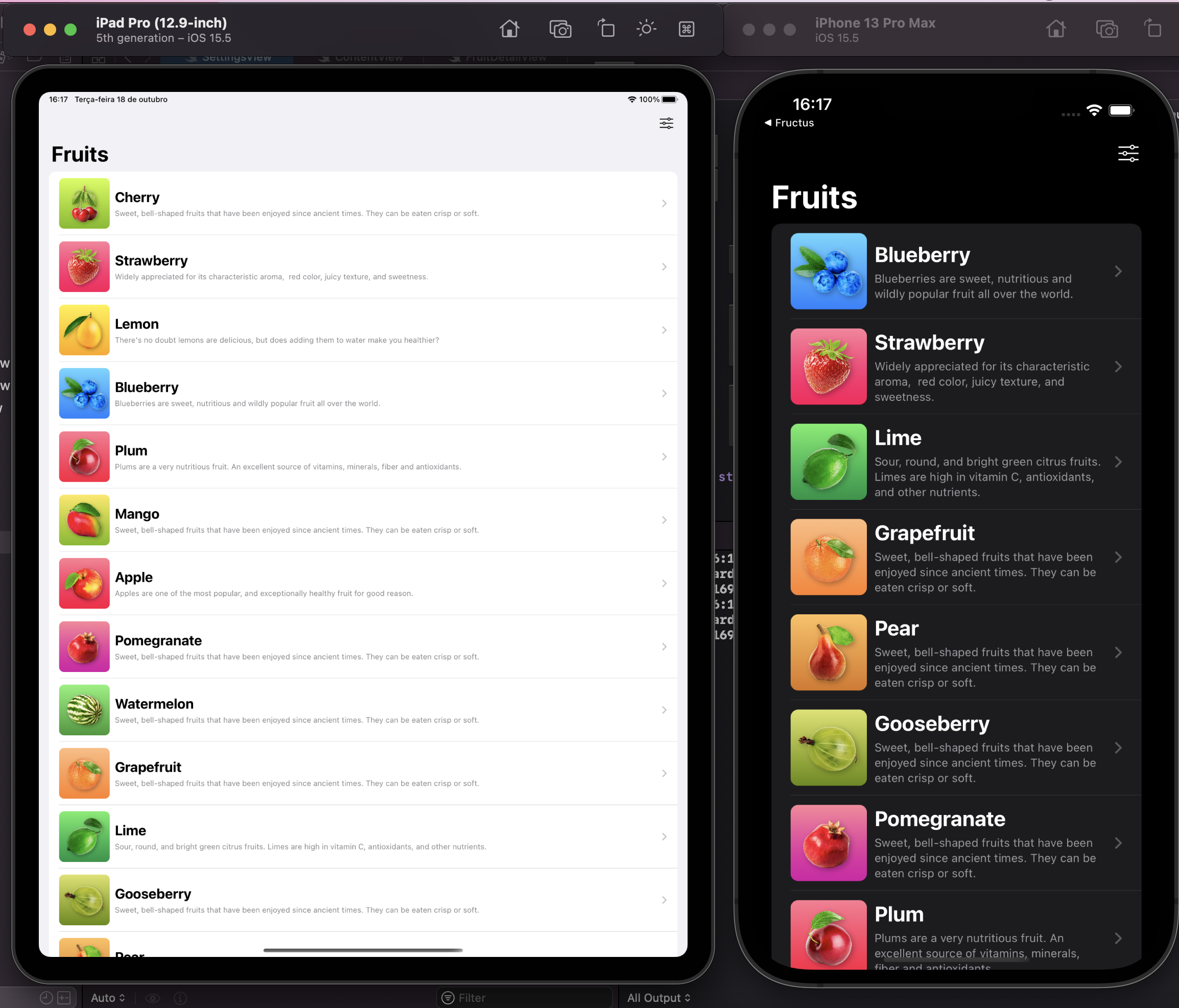 GitHub - Marygimm/WikiFruits: Colorful SwiftUI Application for iPhone ...