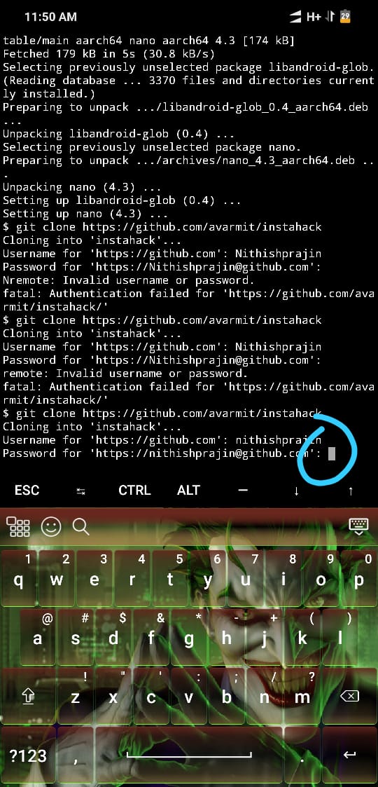 I cant enter enter github password · Issue #4069 · termux/termux ...