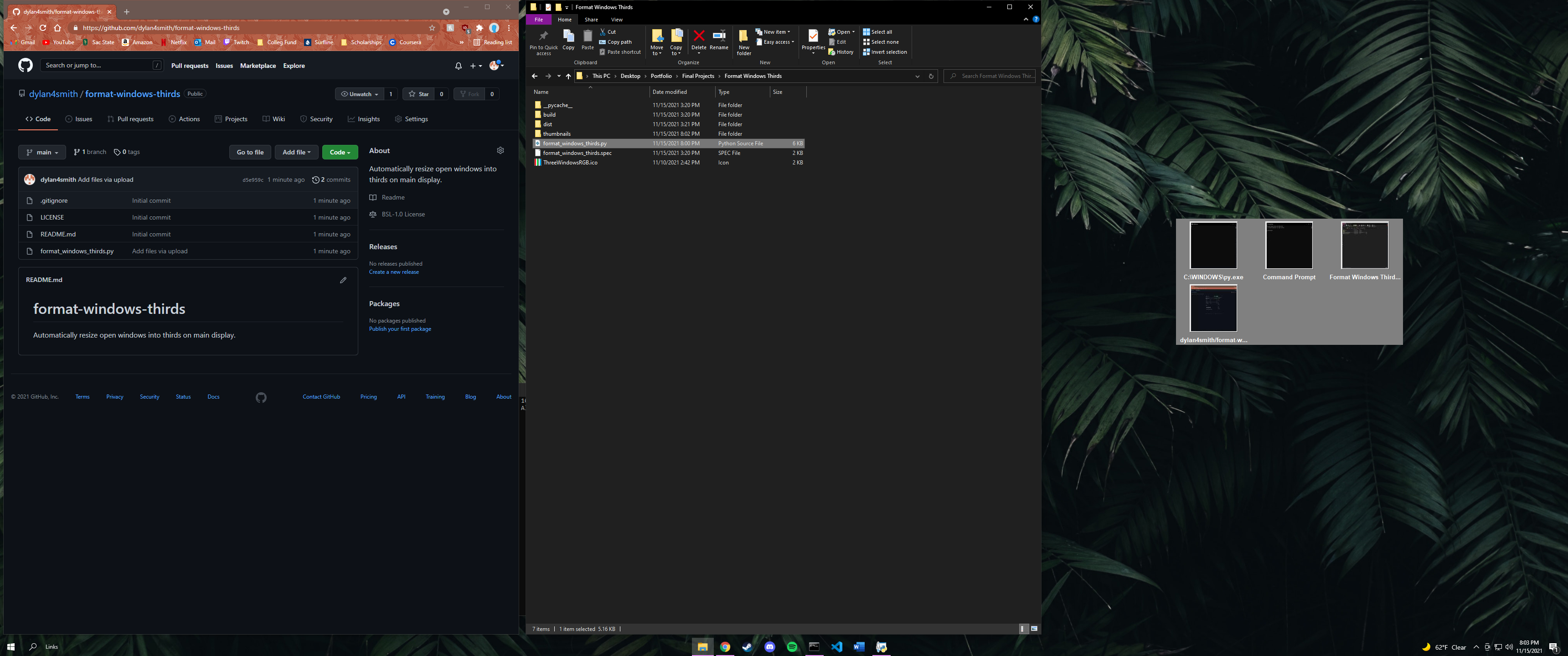 GitHub - dylan4smith/format-windows-thirds: Automatically resize open ...