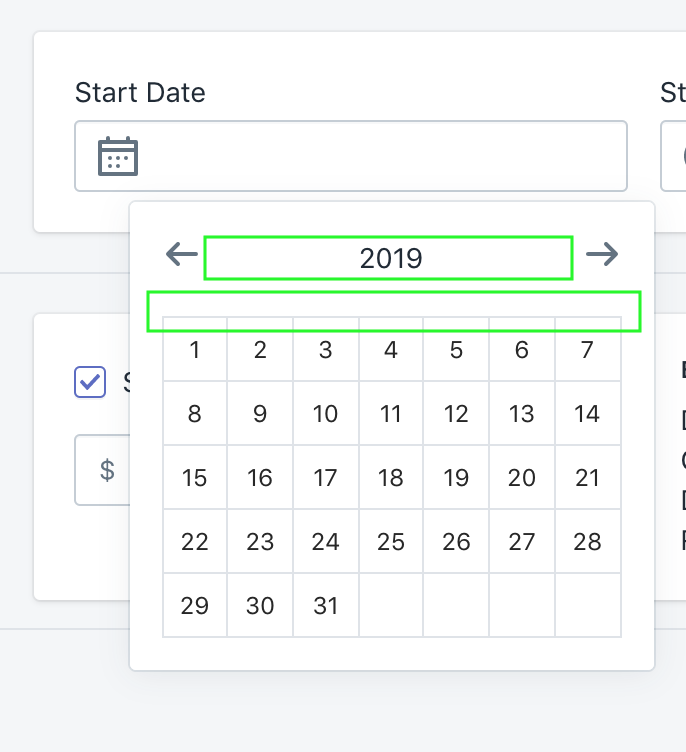 Date Picker not showing the month label and week label. · Issue 2708