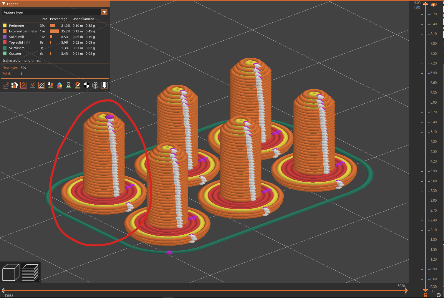 [2.6.0alpha6] Retraction performs differently on layer change · Issue ...
