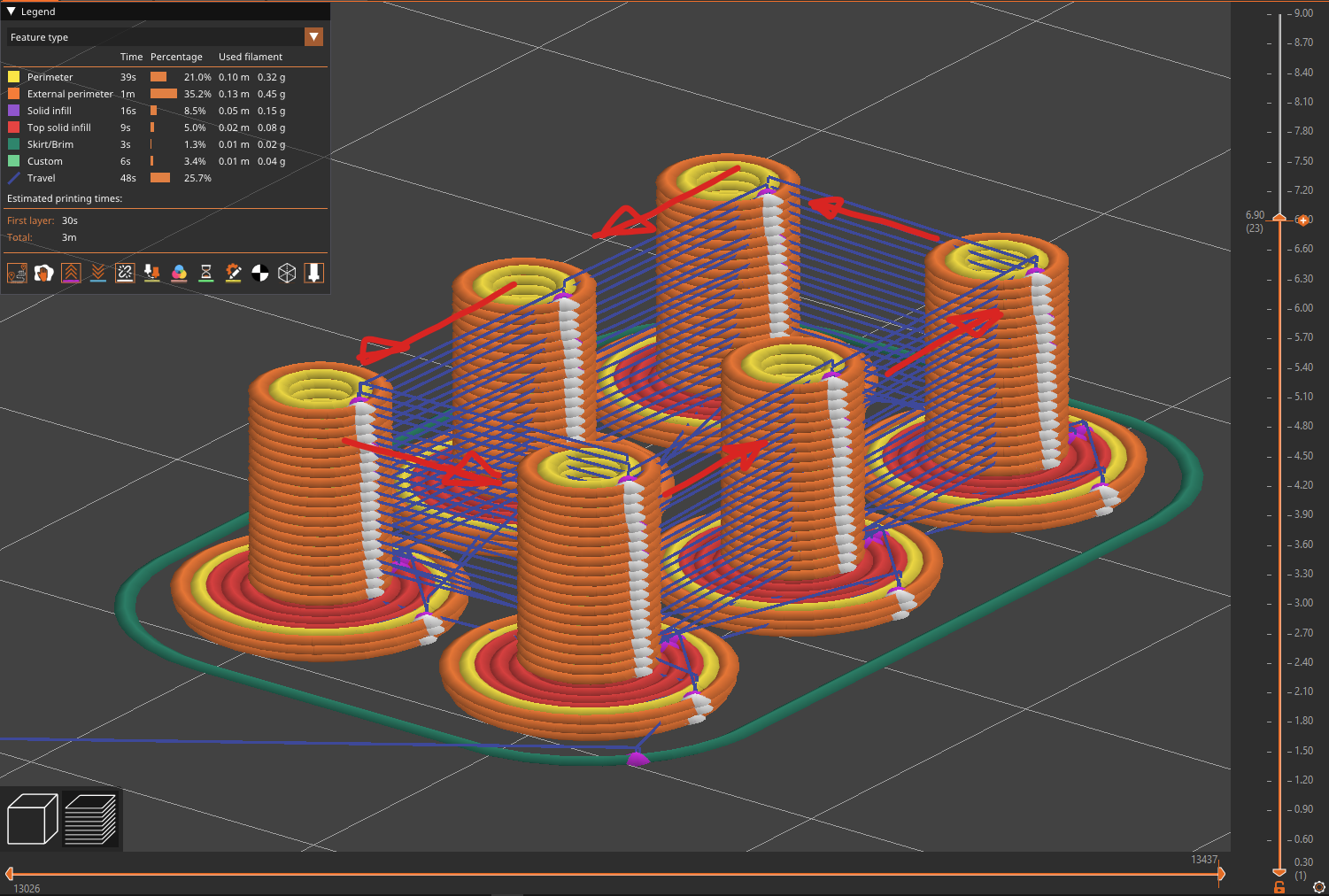 [2.6.0alpha6] Retraction performs differently on layer change · Issue ...