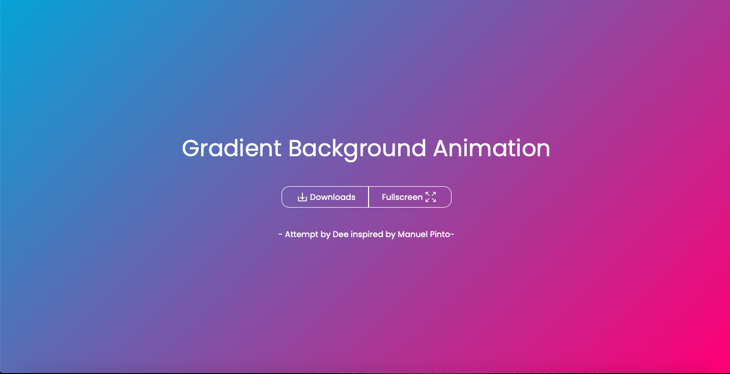 GitHub - iduaine12/gradient-background: Gradient Background Animation