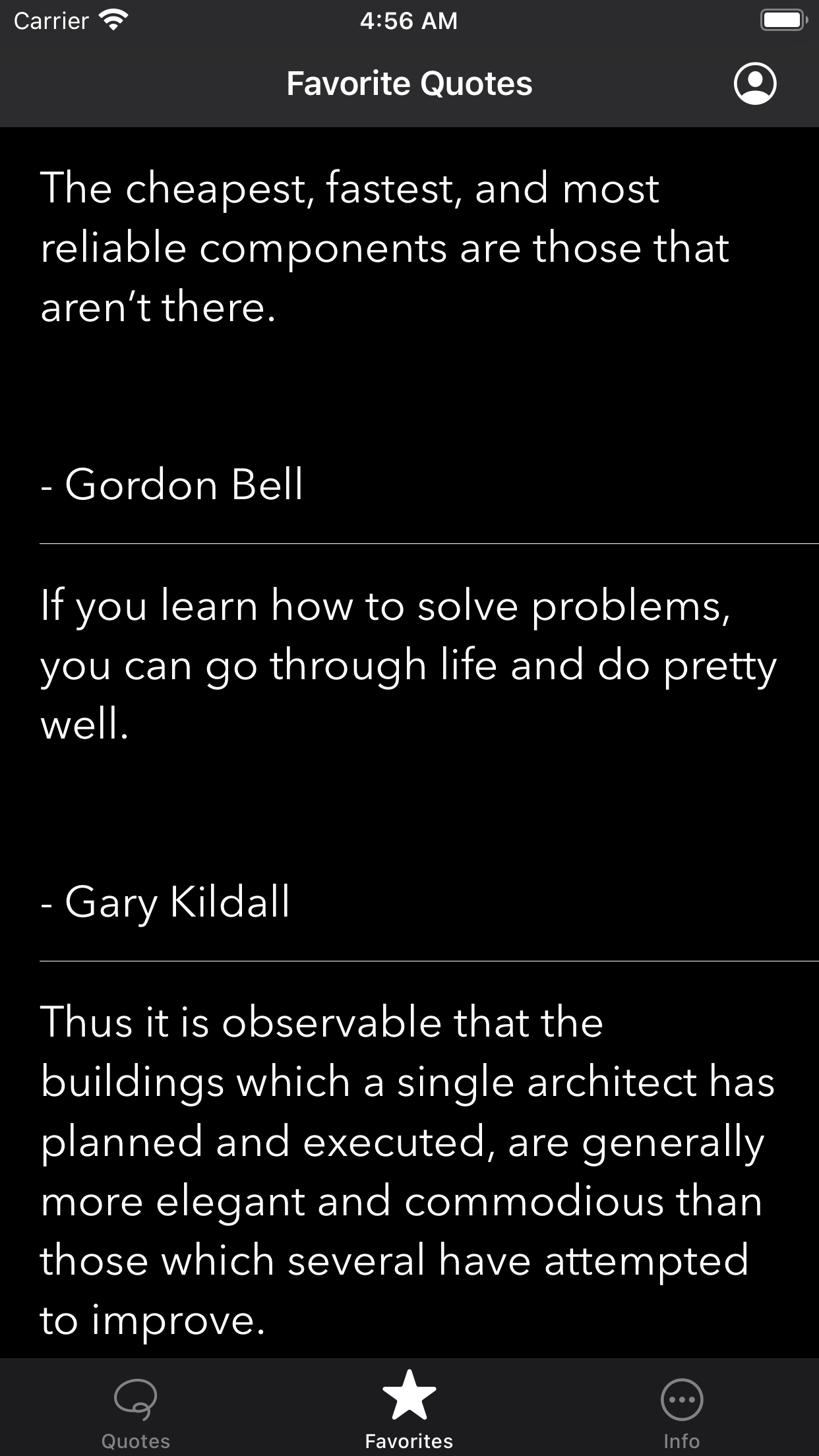 GitHub - thinhnguyeniosdev/ProgrammingQuote: Programming Quote Reading