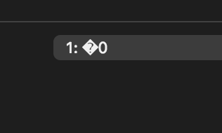 Weird characters in the menu in the terminal panel · Issue #81178 ...