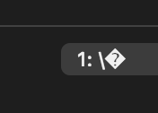 Weird characters in the menu in the terminal panel · Issue #81178 ...
