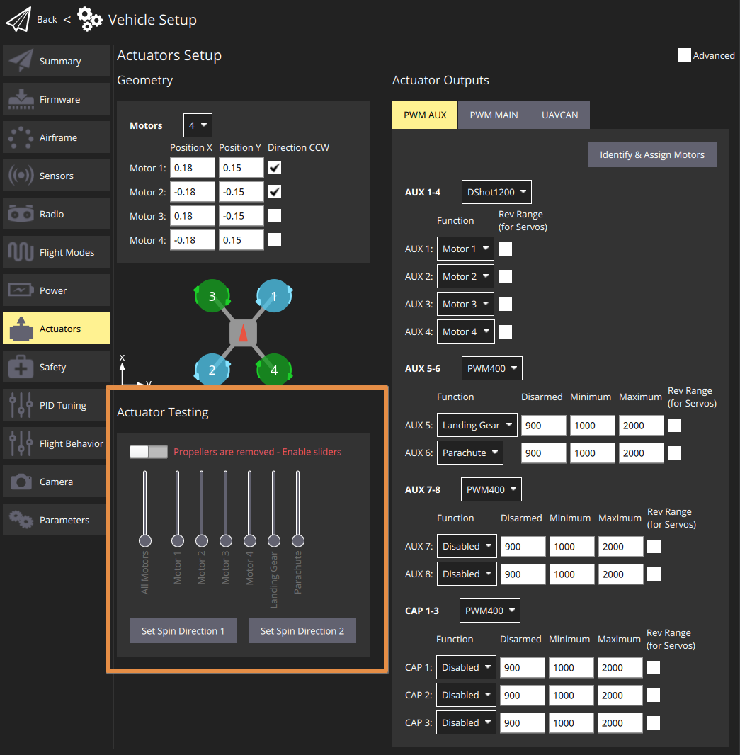 Unable to calibrate ESC with UAVCAN power module · Issue 21650 · PX4