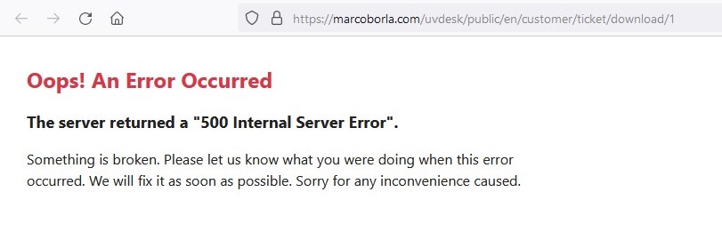 Error when downloading attachment from customer side · Issue #475 ...