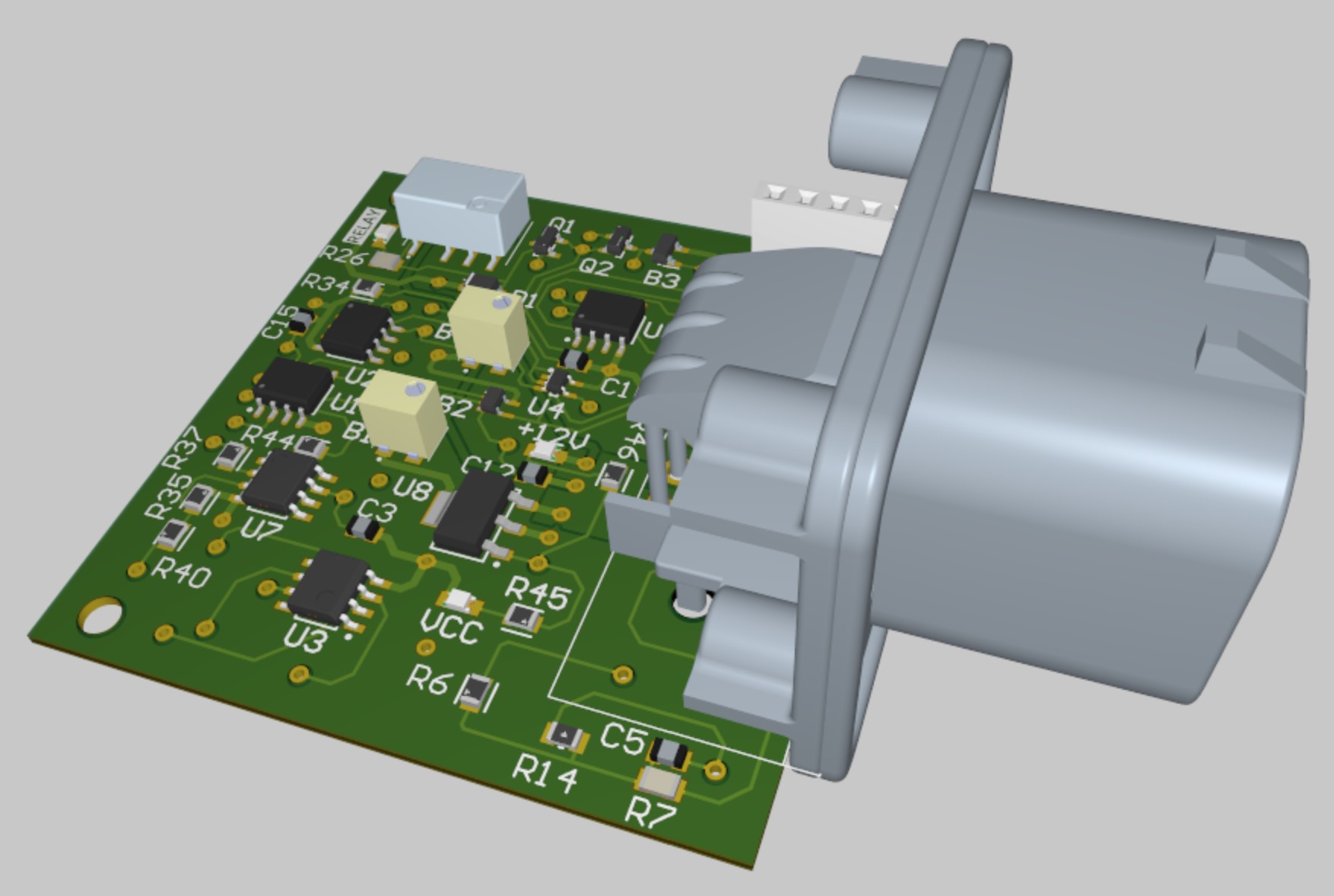 STV Brake System Plausibility Device PCB Design ScuderiaTorVergata