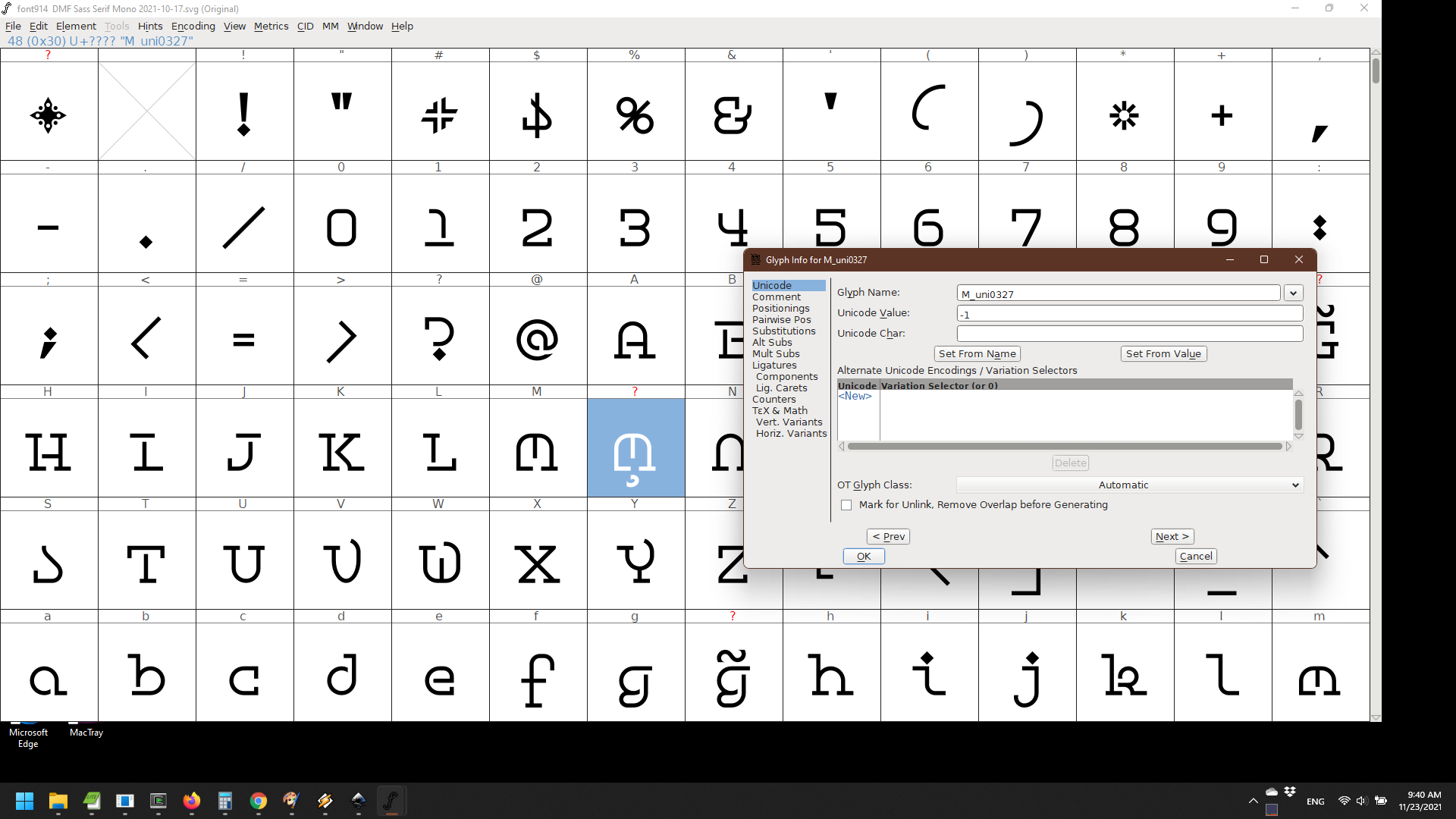 Does not import multiple-codepoint glyphs from SVG fonts as expected ...