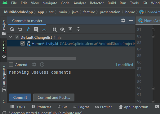 Selecione os arquivos