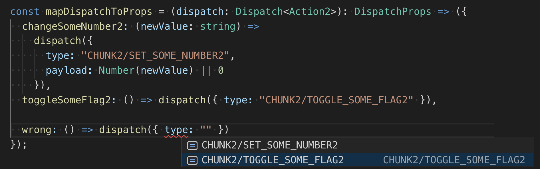 SimpleActionIntellisense