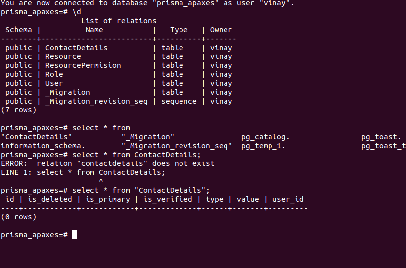 How to set table name without qoute(")? · Issue #638 · prisma/prisma ...