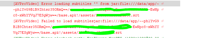Error sideloading subtitles on Android · Issue #806 · RenderHeads ...
