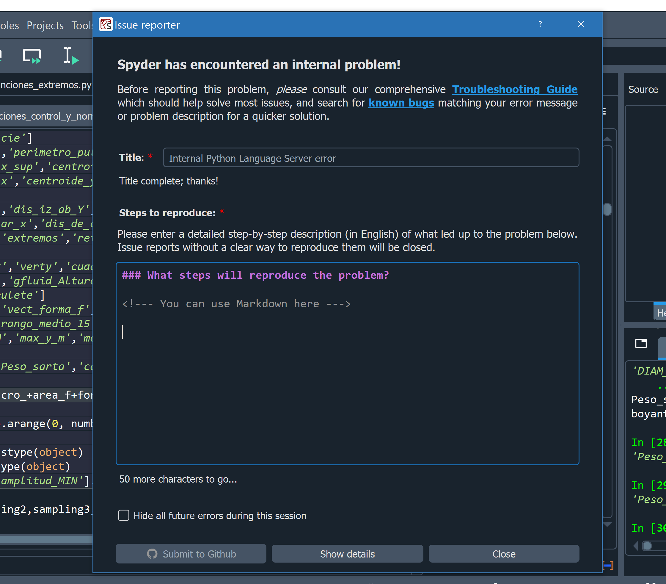 Spyder suddenly stops running without freezing · Issue #16813 · spyder ...