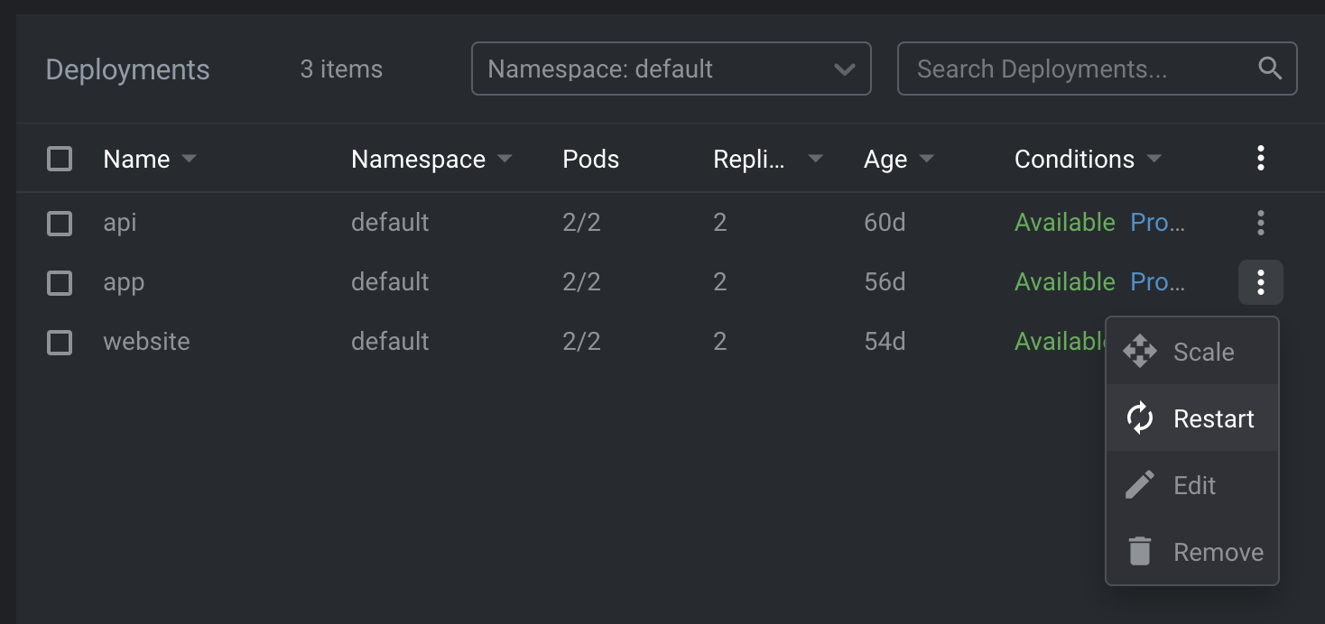 Feature request get logs by label/resource · Issue 3892 · lensapp