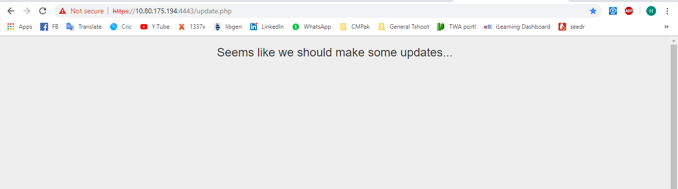 TAC GUI Stuck on updating page · Issue #38 · tacacsgui/tacacsgui · GitHub