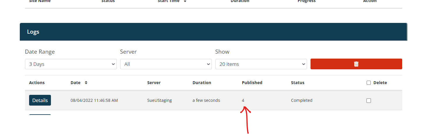 Incremental Publishing - Publish related items being deselected is ...