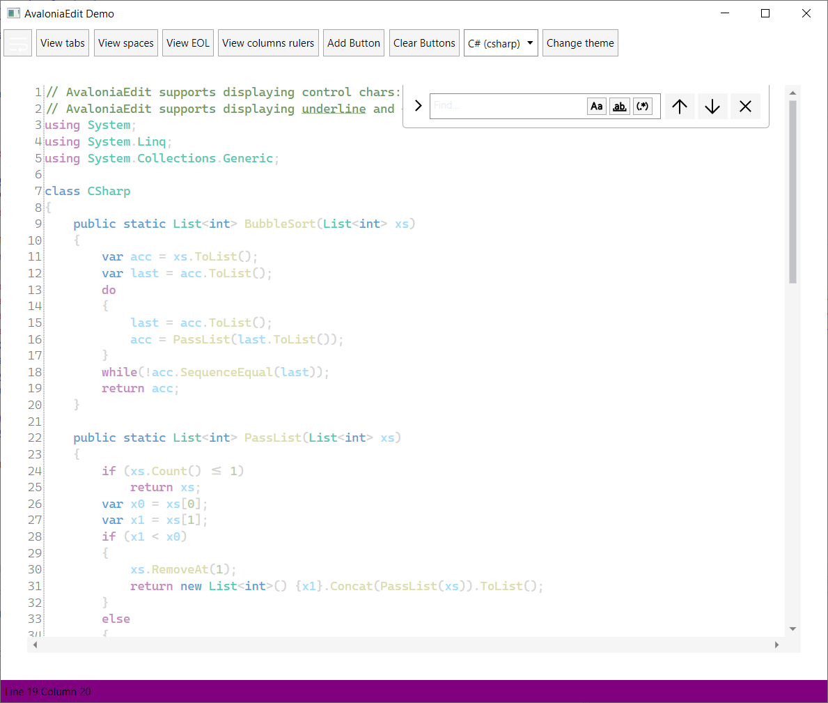 SearchPanel not look good in SimpleTheme · Issue #311 · AvaloniaUI ...