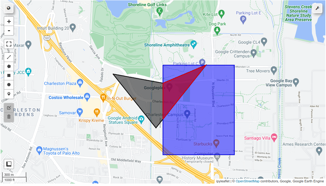 Polygon intersection · gee-community geemap · Discussion #893 · GitHub