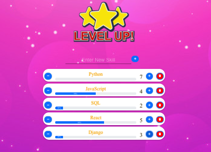 Level up app