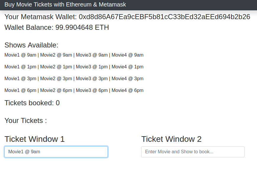 GitHub - theagilecoder/Movie-Ticketing-Dapp: Movie Ticketing Dapp built ...