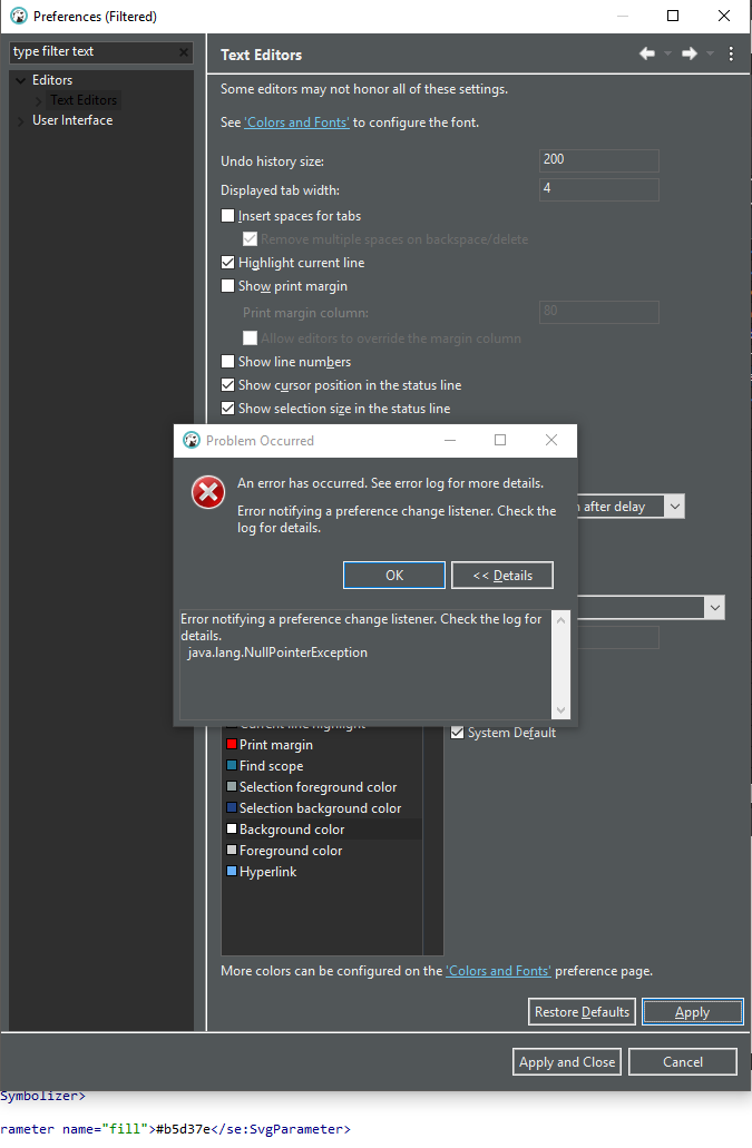 Changeing background color for Value tab don't work · Issue #12591 ...