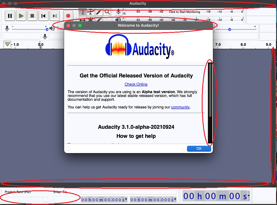 Mac: many cosmetic issues and Selection toolbar issues with latest 3.1. ...